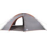 Tenda da Campeggio per 8 Persone Arancione Impermeabile