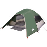 Tenda da Campeggio a Cupola per 6 Persone Verde Impermeabile