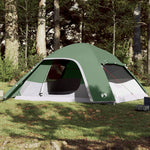 Tenda da Campeggio a Cupola per 6 Persone Verde Impermeabile