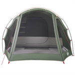 Tenda Familiare per 6 Persone Verde Impermeabile