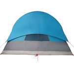 Tenda Familiare per 6 Persone Blu Impermeabile