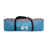 Frangivento da Campeggio Blu 366x152x152 cm Impermeabile