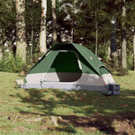 Tenda da Campeggio a Cupola per 6 Persone Verde Impermeabile