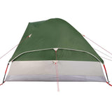 Tenda da Campeggio a Cupola per 6 Persone Verde Impermeabile