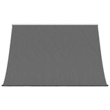 Tenda da Sole Retrattile Antracite 250x150 cm Tessuto e Acciaio