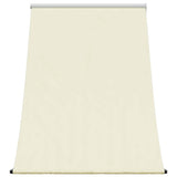 Tenda da Sole Retrattile Crema 100x150 cm in Tessuto e Acciaio