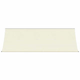 Tenda da Sole Retrattile Crema 350x150 cm in Tessuto e Acciaio
