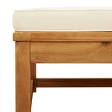 Set Salotto da Giardino 8 pz con Cuscini Legno Massello Acacia