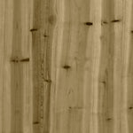 Tavolo Invaso con Ripiano 82,5x50x75cm Legno Impregnato di Pino