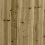 Tavolo Invaso con Ripiano 82,5x50x75cm Legno Impregnato di Pino