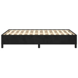 Giroletto senza Materasso Nero 120x190 cm Velluto