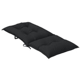 Set di cuscini per sedia alta 2 pcs Melange nero