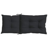 Set di cuscini per sedia alta 2 pcs Melange nero