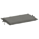 Cuscino per Lettino Prendisole Grigio Scuro Mélange 186x58x4cm