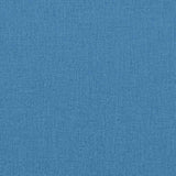 Cuscino per Lettino Prendisole Blu Mélange 186x58x4cm Tessuto
