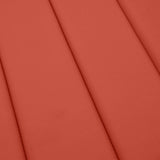 Cuscino per Lettino Prendisole Rosso Mélange 186x58x4cm Tessuto