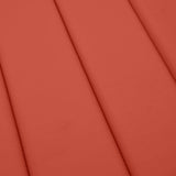 Cuscino per Lettino Prendisole Rosso Mélange 200x60x4cm Tessuto