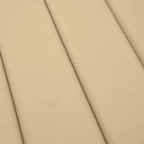 Cuscino per Lettino Prendisole Beige Mélange 200x70x4cm Tessuto