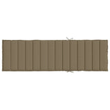 Cuscino per Lettino Prendisole Tortora Mélange 200x70x4cm