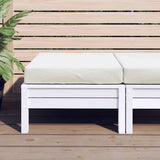 Cuscino per Pallet Crema Mélange 60x60x9,5 cm in Tessuto