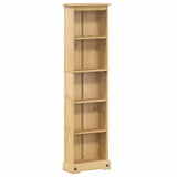 Libreria Corona 46x20x170 cm in Legno Massello di Pino