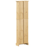 Libreria Corona 46x20x170 cm in Legno Massello di Pino