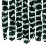 Tenda Antimosche Verde e Bianca 56x200 cm in Ciniglia