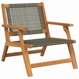 Arredamento da Giardino 2 pcs Grigio 67 x 78 x 73 cm