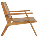 Arredamento da Giardino 2 pcs Beige 67 x 78 x 73 cm