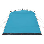 Tenda Familiare Cabina 7 Persone Blu a Rilascio Rapido