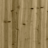Set Divani da Giardino 3 pz in Legno Impregnato di Pino
