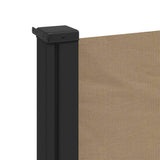 Tenda da Sole Laterale Retrattile Tortora 100x300 cm