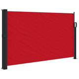 Tenda da Sole Laterale Retrattile Rossa 117x300 cm