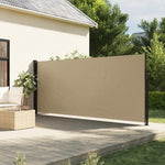 Tenda da Sole Laterale Retrattile Beige 180x300 cm