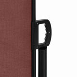 Tenda da Sole Laterale Retrattile Marrone 200x300 cm