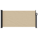 Tenda da Sole Laterale Retrattile Beige 100x500 cm