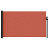 Tenda da Sole Laterale Retrattile Terracotta 120x500 cm