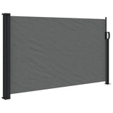 Tenda da sole laterale retrattile antracite 120x500 cm