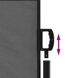 Tenda da sole laterale retrattile antracite 120x500 cm