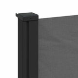 Tenda da sole laterale retrattile antracite 120x500 cm