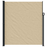 Tenda da Sole Laterale Retrattile Beige 220x500 cm