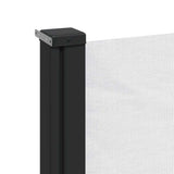 Tenda da Sole Laterale Retrattile Bianco 220x500 cm