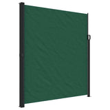 Tenda da Sole Laterale Retrattile Verde Scuro 220x500 cm