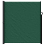 Tenda da Sole Laterale Retrattile Verde Scuro 220x500 cm