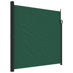 Tenda da Sole Laterale Retrattile Verde Scuro 200x600 cm