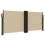 Tenda da Sole Laterale Retrattile Beige 100x600 cm