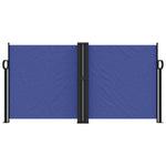 Tenda da Sole Laterale Retrattile Blu 120x600 cm