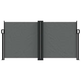Tenda da Sole Laterale Retrattile Antracite 120x600 cm
