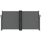 Tenda da Sole Laterale Retrattile Antracite 120x600 cm