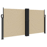 Tenda da Sole Laterale Retrattile Beige 120x600 cm